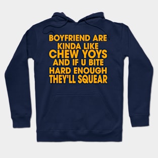 Boyfriends Funny Quotes By Cute Girlfriend For Love Hoodie